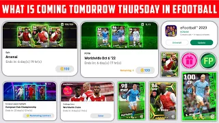 What Is Coming Tomorrow Thursday In eFootball 2023 Mobile || New Epic Pack & Free Coins Campaign 🔥