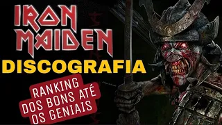 Discografia do IRON MAIDEN • Ranking dos bons até os geniais • E o Senjutsu?