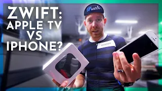 Zwift on AppleTV or iPhone: Which is Better? | Triathlon Taren