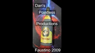 Faustino I 2009 wine review