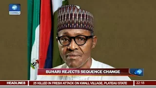 Buhari Withholds Assent To Proposed Electoral Amendment Pt.1 |News@10| 13/03/18