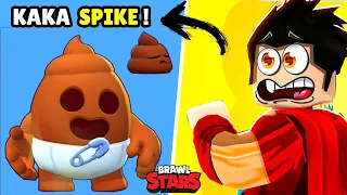 KAKA SPİKE ALDIM 💩 Brawl Stars