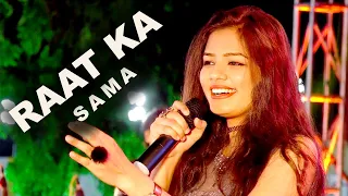 RAAT KA SAMA | रात का समा, झूमे चंद्रमा | GUL SAXENA | LATA MANGESHKAR | @Honey_Tune_Band