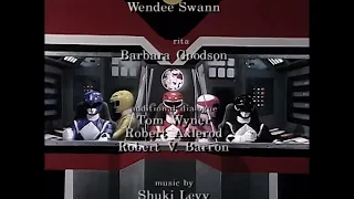 1993-08 | Fox Kids | Mighty Morphin | Ending credits v1 (Saban Entertainment version)