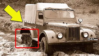 Зачем в СССР на "УАЗ-69" поставили гусеницы?