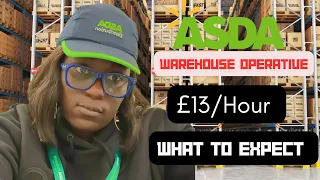Working In Asda As A Warehouse Operative ! Asda Warehouse Employee Earnings ! UK Warehouse Jobs