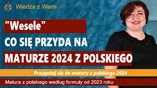 "Wesele" Najważniejsze lektury na maturę 2024.