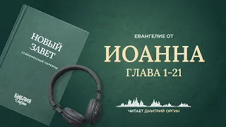 Евангелие от Иоанна, главы 1-21. Современный перевод. Читает Дмитрий Оргин #БиблияOnline