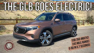 The 2023 Mercedes-Benz EQB 350 4Matic Is An Adorable Boxy Electric SUV