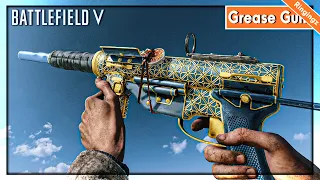 ปืนกลมือ กองทัพสหรัฐ - Battlefield V รีวิว Grease gun