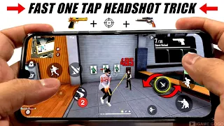 New One Tap Headshot Trick Handcam [ Desert Eagle ] New Headshot Trick Free Fire "