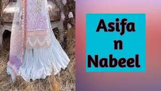 Asifa n Nabeel luxury lawn 3pcs/Eid dresses for women/#sheessentialsbysahar