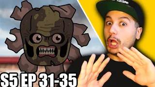 The Amazing World Of Gumball S5 Ep 31-35 (REACTION)  AHHH NEEDS TO BE PUT DOWN