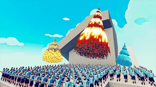 150x MESSI vs 4x EVERY GOD - Totally Accurate Battle Simulator TABS