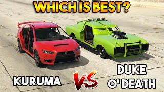 GTA 5 ONLINE : KURUMA VS DUKE O'DEATH (WHICH IS BEST?)