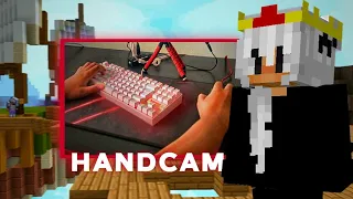 Skywars SOLO vs DUO na cubecraft com handcam Mcpe - Minecraft bedrock