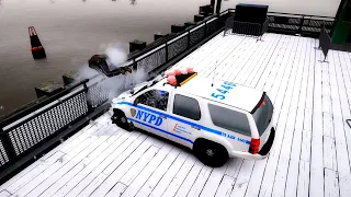 GTA 4 A COMPILATION OF MY BEST WINTER CRASH TESTS 4