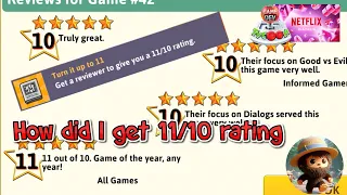 Game Dev Tycoon - Netflix - How to get 11/10 rating | The ultimate Perfect Score