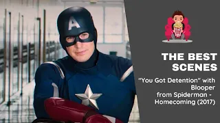 Captain America  So You Got Detention with Blooper from Spider Man Homecoming (2017)