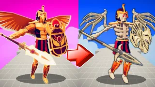 TURN EVERY LEGENDARY GODS INTO SKELETON | TABS - Totally Accurate Battle Simulator