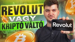 Revolut vagy Kriptó Váltó a Jobb? #revolut #crypto #bybit #binance