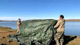 Duck hunting in the village of Yakutia / Охота на уток