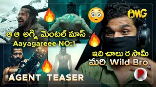 Agent Teaser Akhil💥💥🤯 | Telugu | Mammooty | RatpacCheck | Agent Trailer | Akhil Agent Teaser Telugu