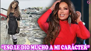 THALÍA HABLA DE COMO FUE GRABAR ‘MARÍA LA DEL BARRIO’ EN UN BASURERO