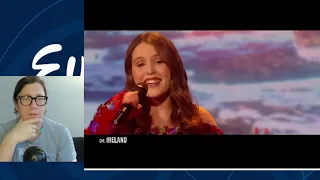 Jessica McKean - Aisling (LIVE) | Ireland 🇮🇪 | Junior Eurovision 2023 | #JESC2023 - Reaction