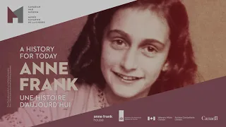 Inauguration virtuelle :  Anne Frank – Une histoire d’aujourd’hui