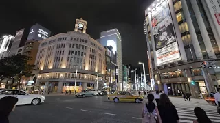 4K・ 【4K】Retaking night Tokyo Station and Ginza. 60p and less image noise.