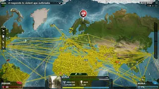 Plague Inc EVOLVED: Simian Flu - Playthrough - No Commentary