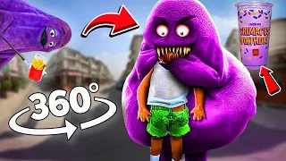 Grimace Shake Finding Challenge 360º VR Video