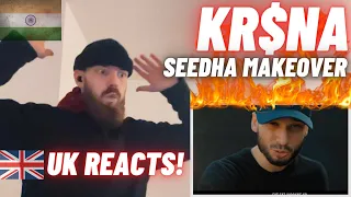 WHO’S HE TALKING TO?! 🇮🇳 KR$NA - SEEDHA MAKEOVER [HYPE UK 🇬🇧 REACTION!]