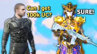 I asked RICH Players For $100,000 UC and this happened...