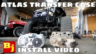 SUPER LOW Gear 4 Speed Atlas Transfer Case Install