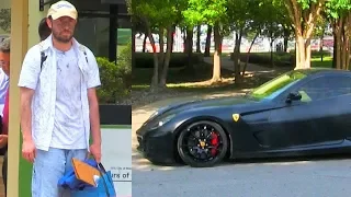 Homeless VS Rich Prank Ferrari!