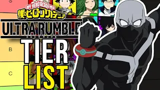 The OFFICIAL My Hero Ultra Rumble Tier List!!