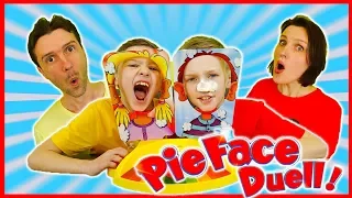 Новый Пирог в Лицо или PIE FACE DUELL CHALLENGE Челлендж от Chef kids