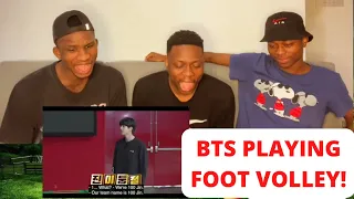 REACTION TO Run BTS EPISODE 100 HIGHLIGHT | BTS CAN'T PLAY FOOTBALL TO SAVE THEIR LIVES!