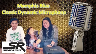 Stage Right Memphis Blue Classic Dynamic Microphone ║Josh&Sarah ║HalukayTV