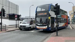 Stagecoach Bus Manchester 10456 On Loan To Sheffield On 88 From Bents Green To Ecclesfield