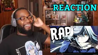 RIMURU RAP | "Slime" | RUSTAGE ft. Breeton Boi & Connor Quest! [REACTION]