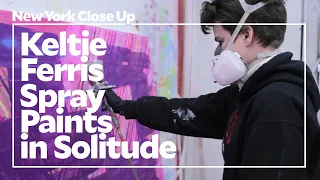 Keltie Ferris Spray Paints in Solitude | Art21 "New York Close Up"