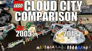 LEGO Star Wars CLOUD CITY Comparison! (10123 vs 75222 | 2003 vs 2018)