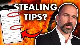 BREAKING: Uber CAUGHT Stealing Tips From Drivers!?