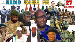 La Revue de Presse de la RADIO JOLIBA FM du 27 JUIN 2022