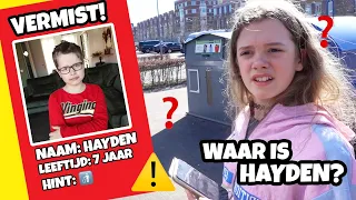 HAYDEN IS VERMIST !! - Broer en Zus TV #584