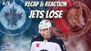 THE HOCKEY GODS HATE THE JETS! VILLE HENIOLA INJURED!!!