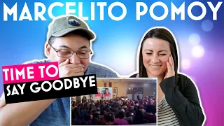 Marcelito Pomoy Time To Say Goodbye! | AGT COUPLES REACTION